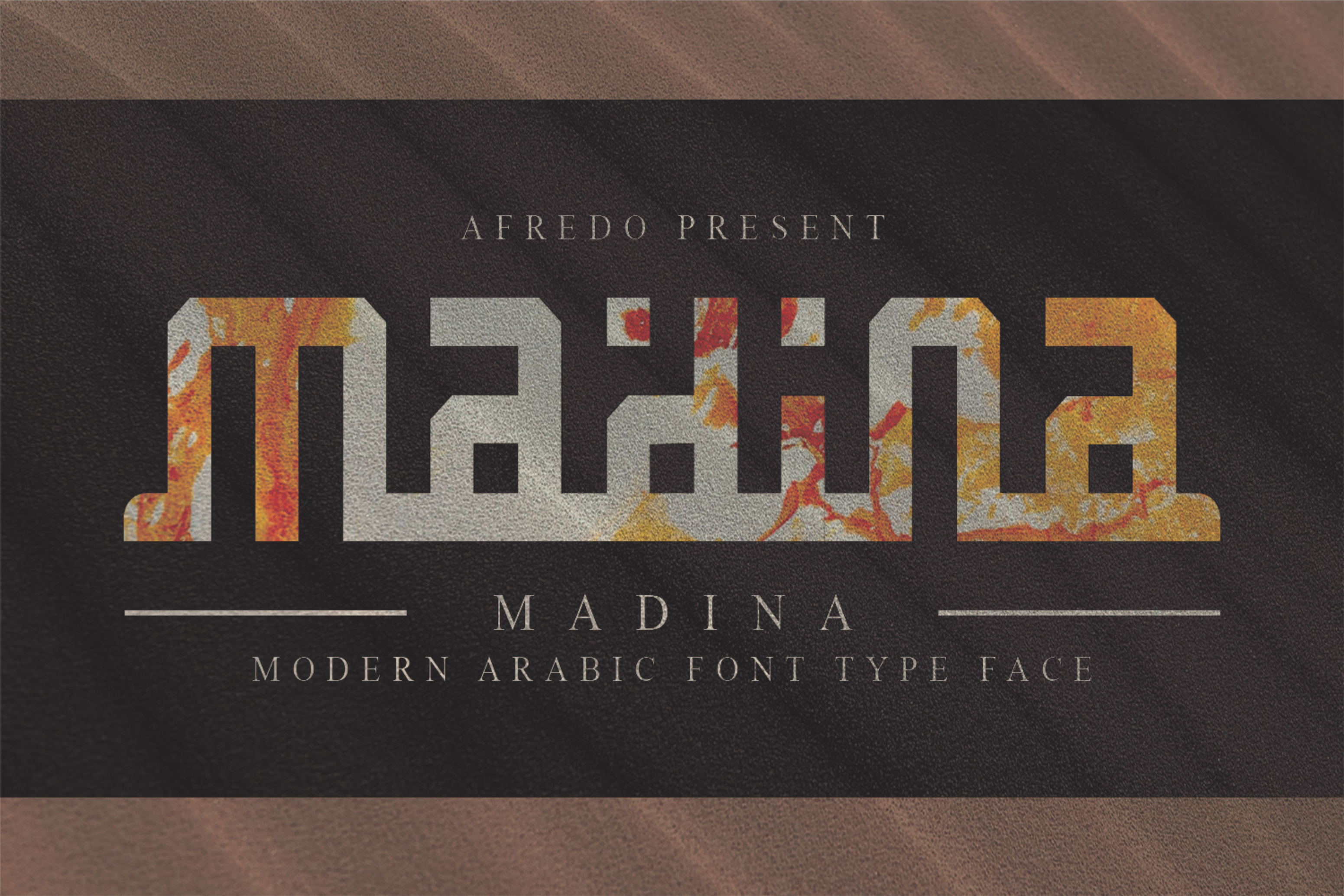 Madina Arabic Modern Font, Fonts GraphicRiver